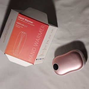 Hand Warmers 5000mAh  USB Rechargeable Pocket Hand Warmer Pink